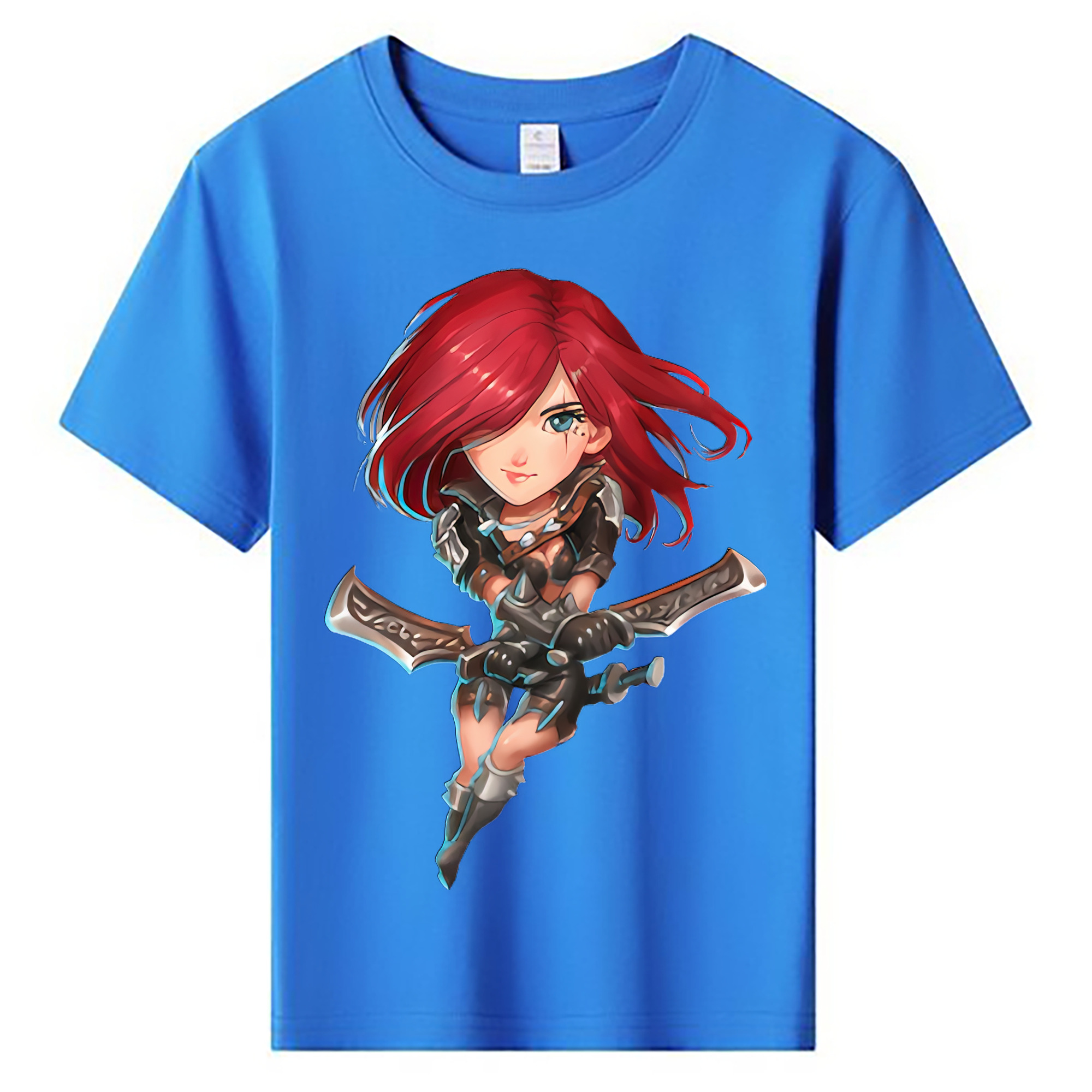 （画像用） リーグ・オブ・レジェンド League of Legends LOL 綿100％キッズTシャツ（フロントプリント）
